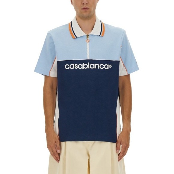 Casablanca Oversize Fit Polo Shirt - NWT - Picture 1 of 4